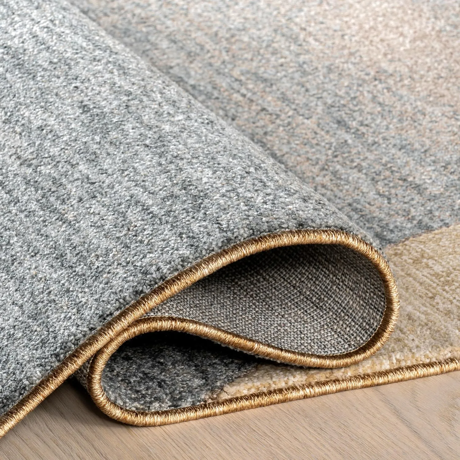 Rugs USA Faela Abstract Fringe Area Rug, 4x6, Multicolor
