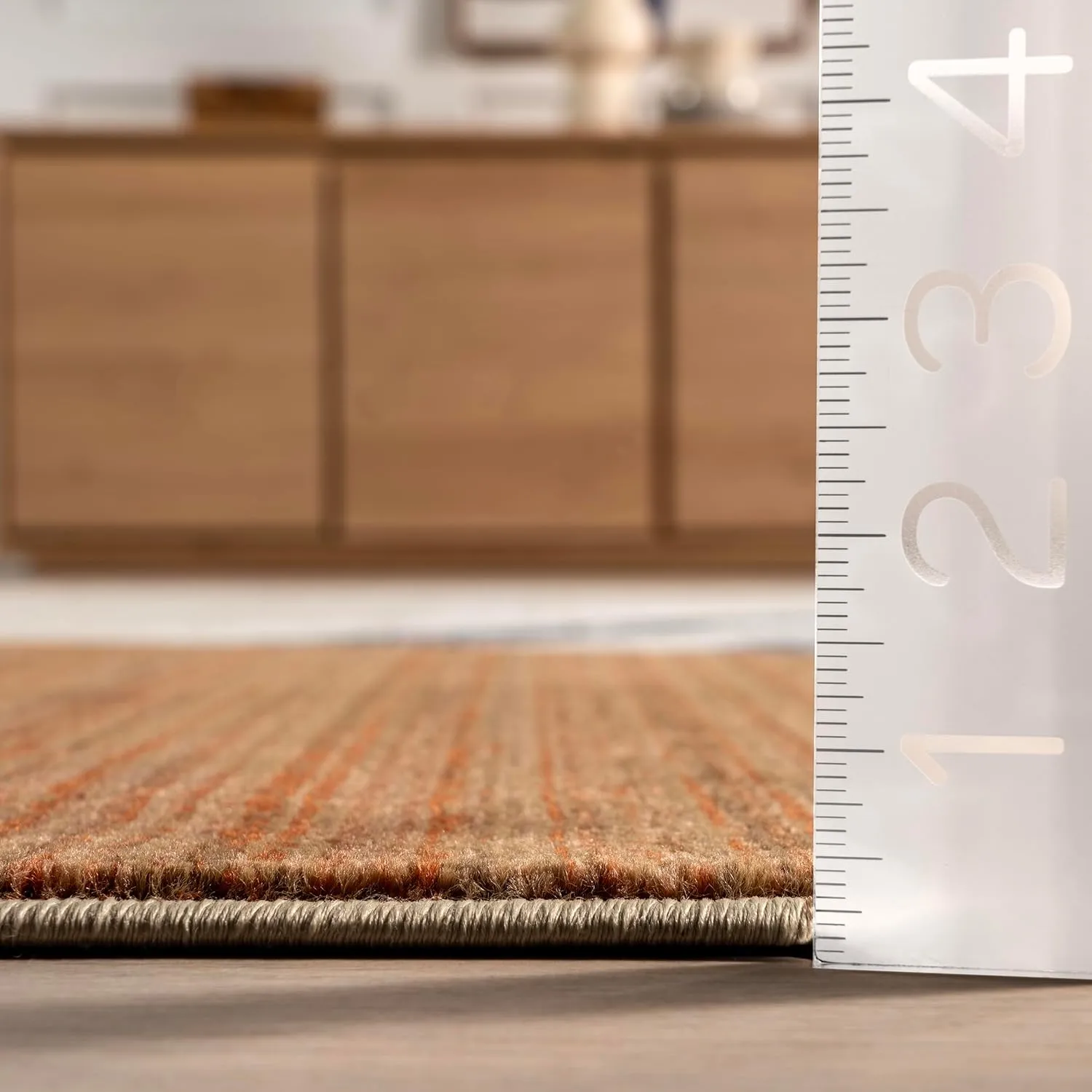 Rugs USA Manaslu Sunrise Fringed Area Rug, 4x6, Multicolor