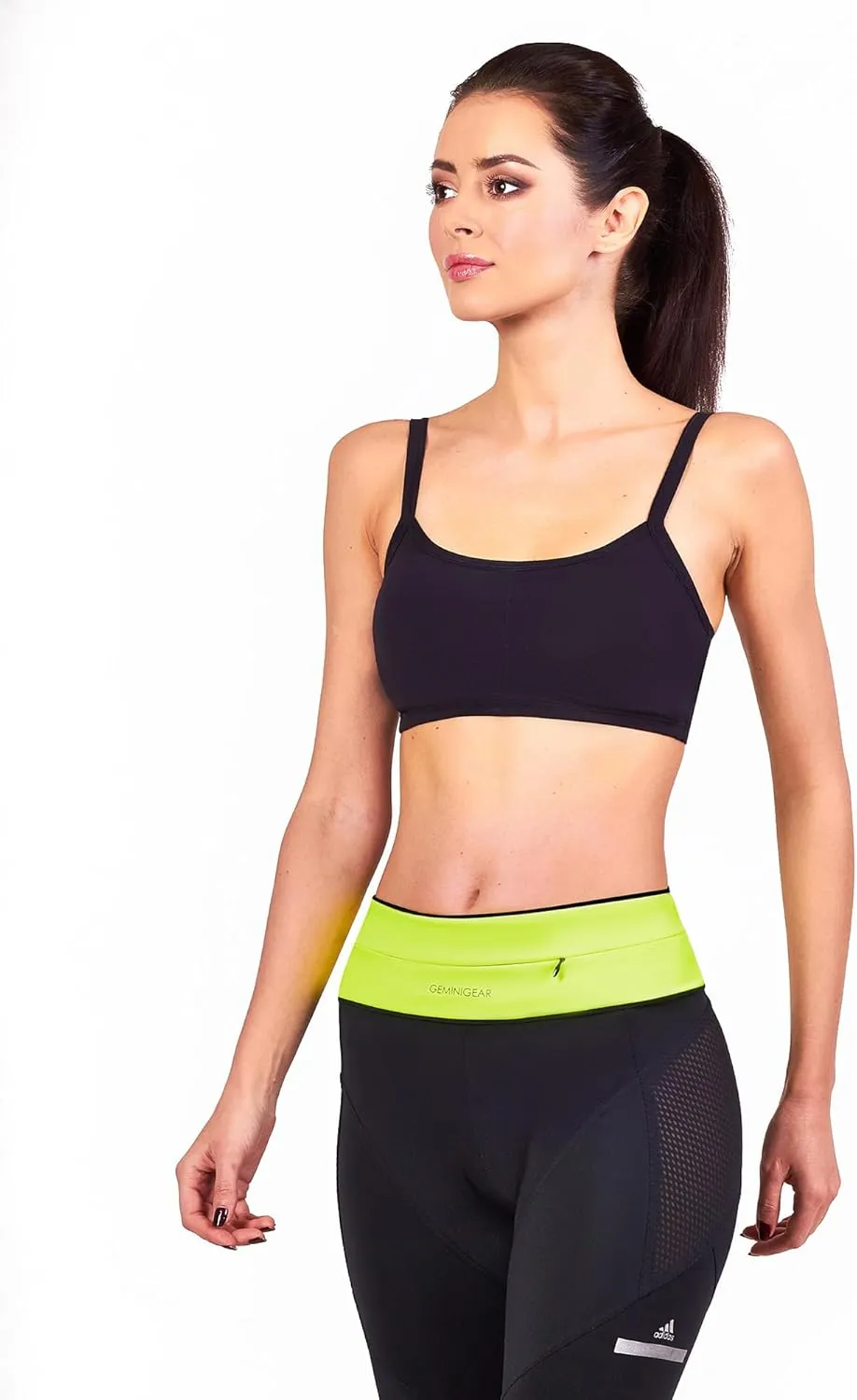Running Belt Fanny Pack Waist Bag with Zipper Pocket Durable and Light (Lemon, Small)
