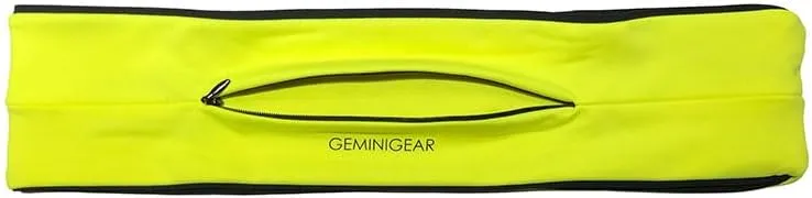 Running Belt Fanny Pack Waist Bag with Zipper Pocket Durable and Light (Lemon, Small)