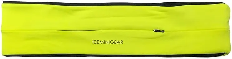 Running Belt Fanny Pack Waist Bag with Zipper Pocket Durable and Light (Lemon, Small)