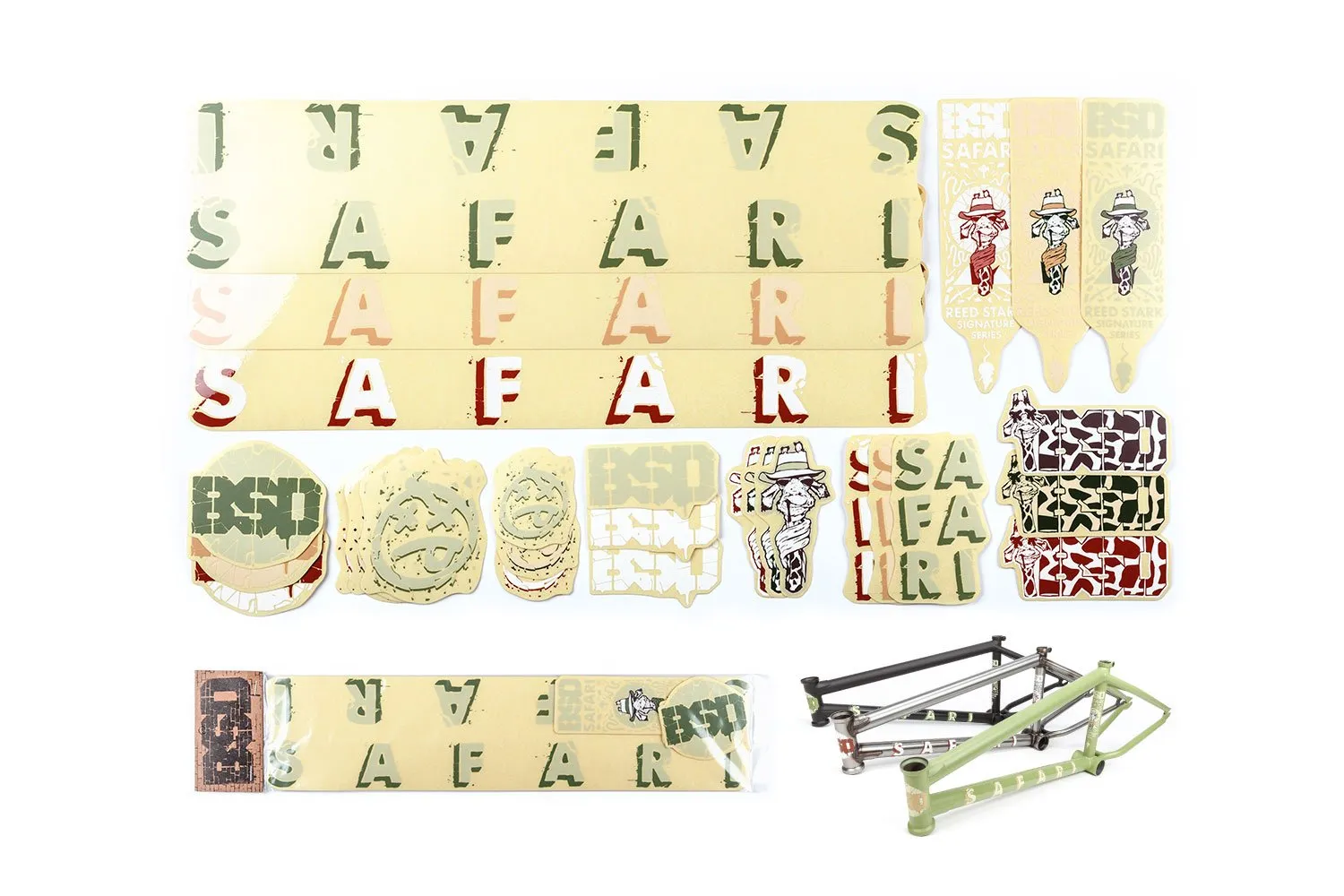 Safari Frame Sticker Pack
