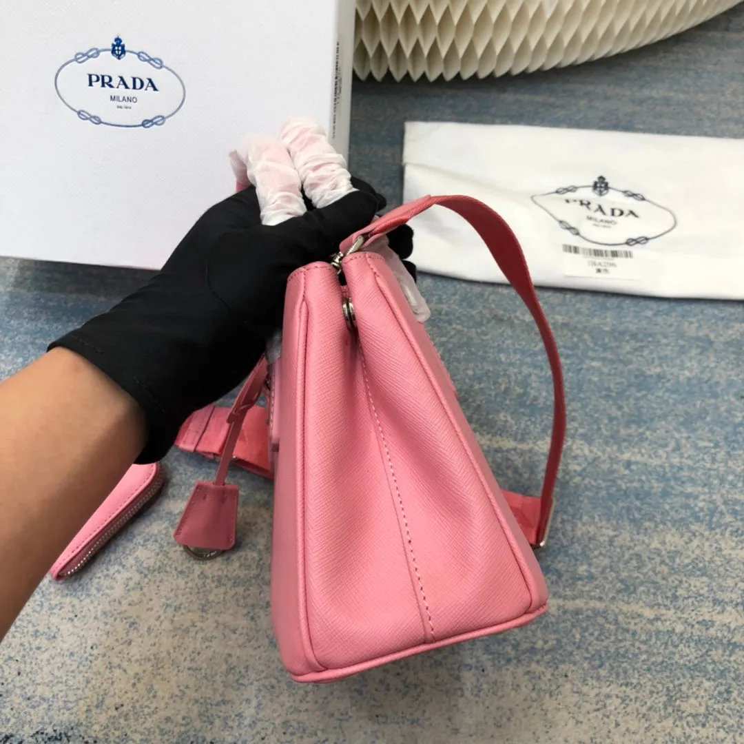 SAFFIANO PINK PRADA LEATHER All-encompassing selection 23 PETAL In-demand product MINI BAG IN