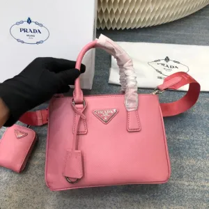 SAFFIANO PINK PRADA LEATHER All-encompassing selection 23 PETAL In-demand product MINI BAG IN