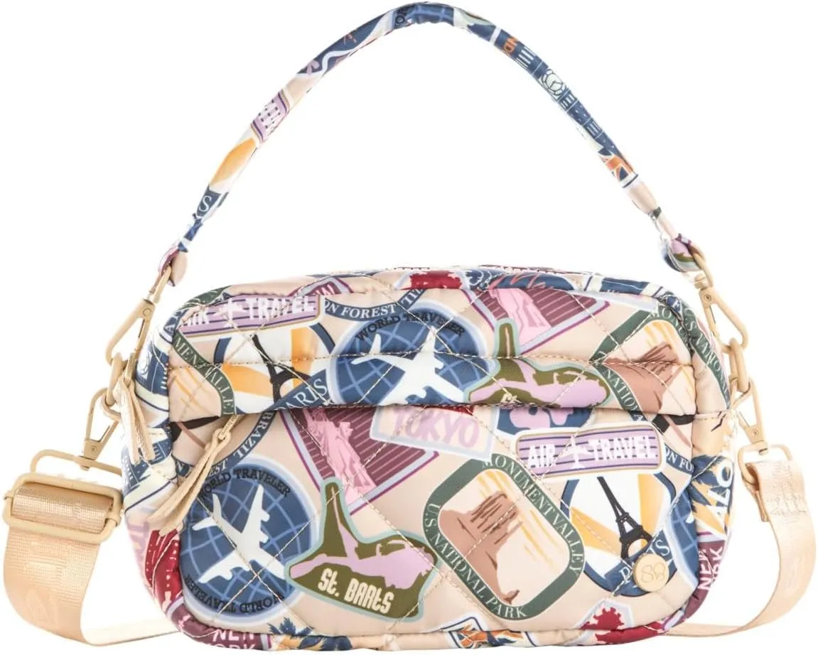 Samantha Brown To-Go Quilted Top Handle Bag