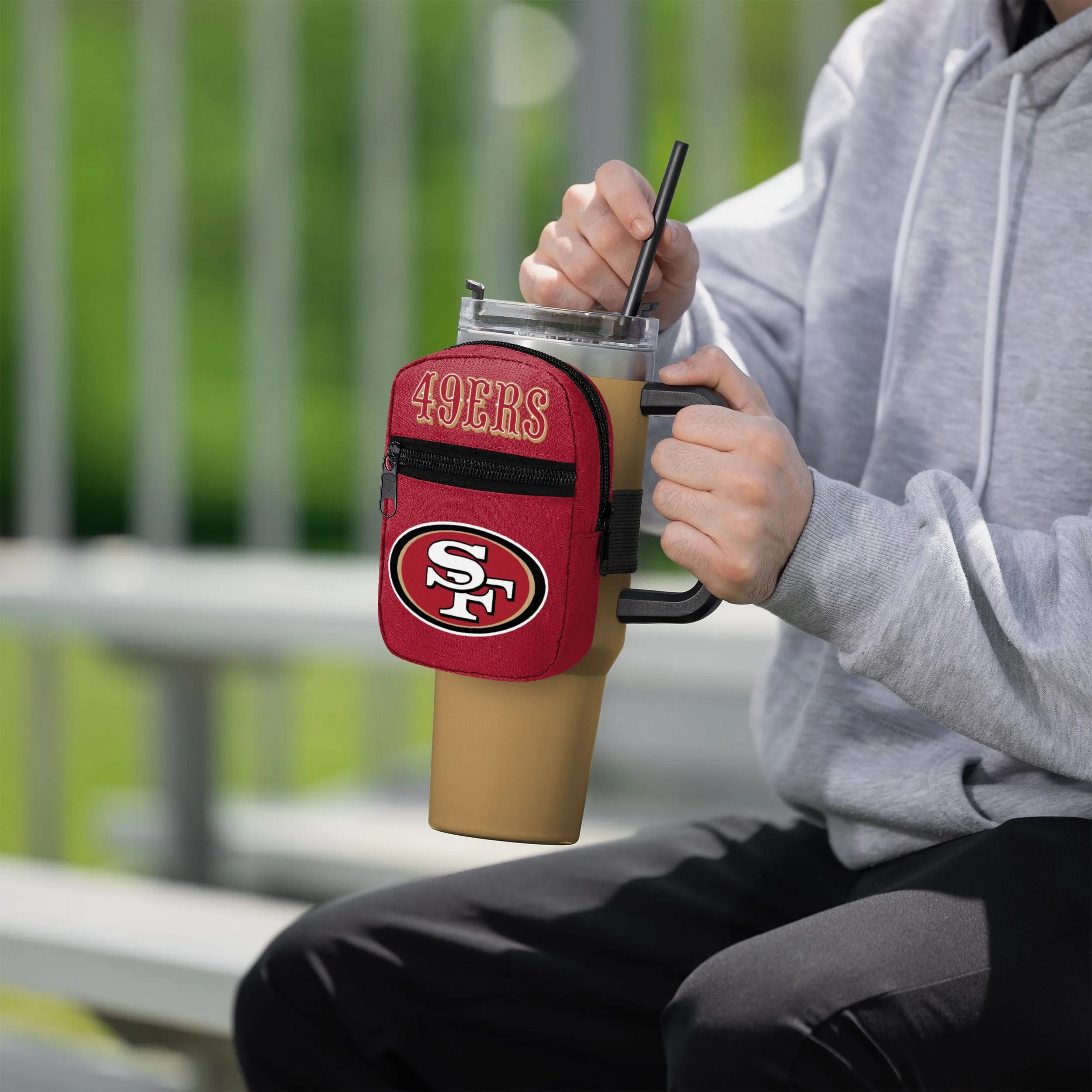 San Francisco 49ers Primary Logo Tumbler Fanny Pack