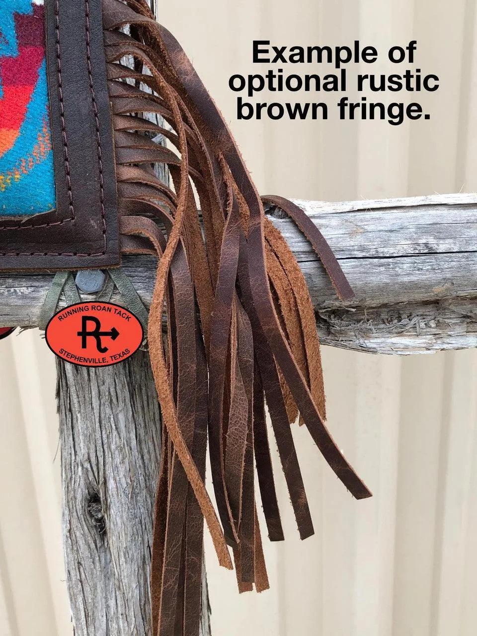 Savannah Croc Mini Saddle Bag with Your Choice of Buckle and Fringe for Phone, Keys, Roping Powder, etc