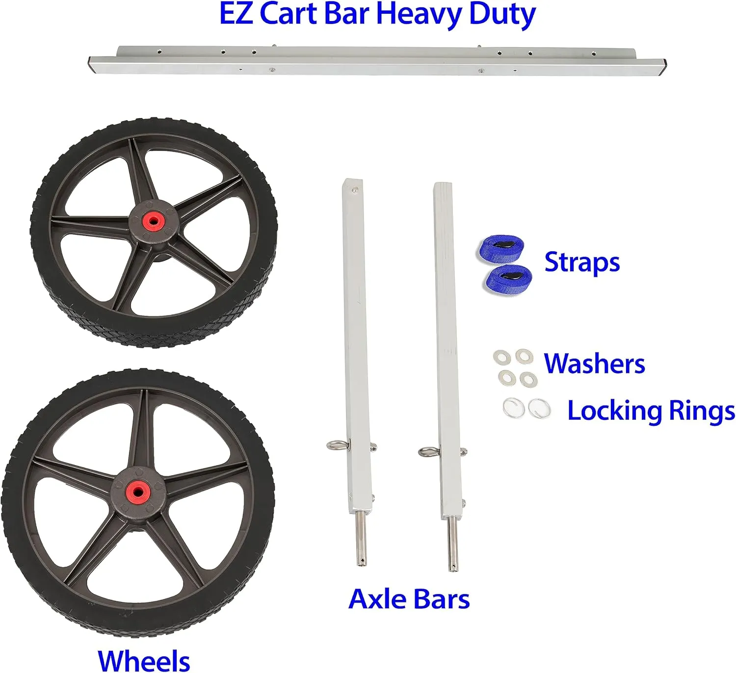 Sea Eagle EZ Cart - Chart Wheel System for Boats and Kayaks