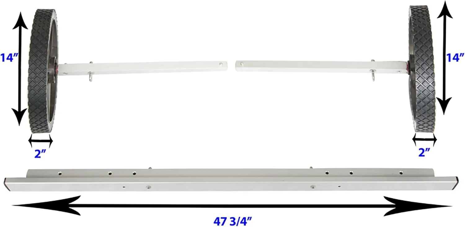 Sea Eagle EZ Cart - Chart Wheel System for Boats and Kayaks