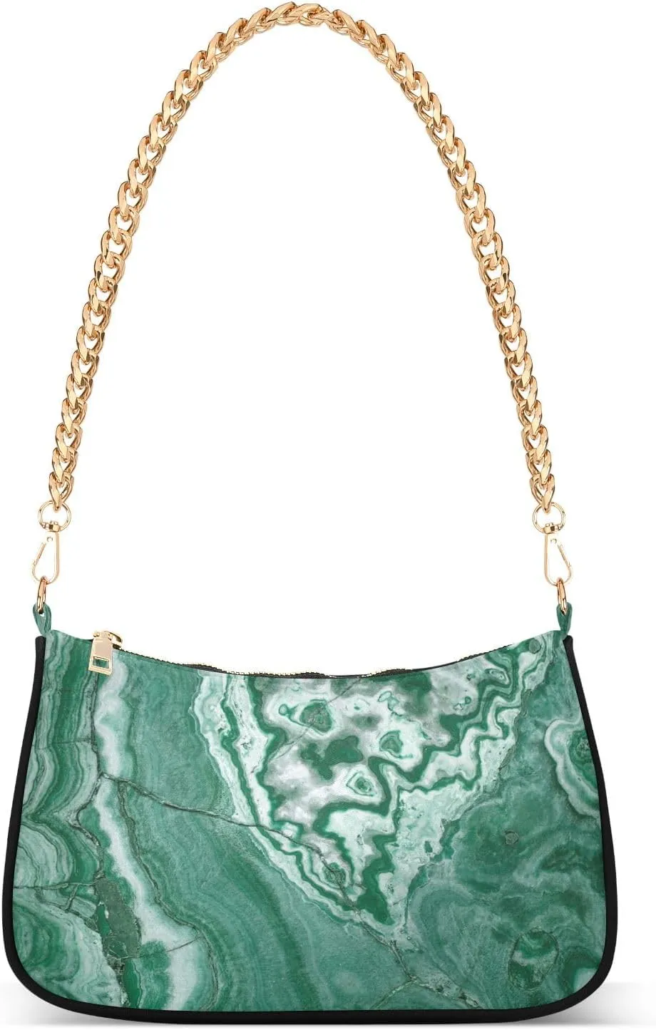 senya Handbags Chain Shoulder Tote Bag Marble Textures Satchel Purse Top Handle Crossbody Bags for Women 5