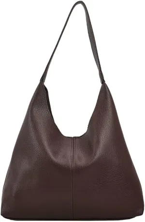 Shoulder Purse for Women Vegan Leather Large Tote Handbags Hobo Purses Top-handle Bags