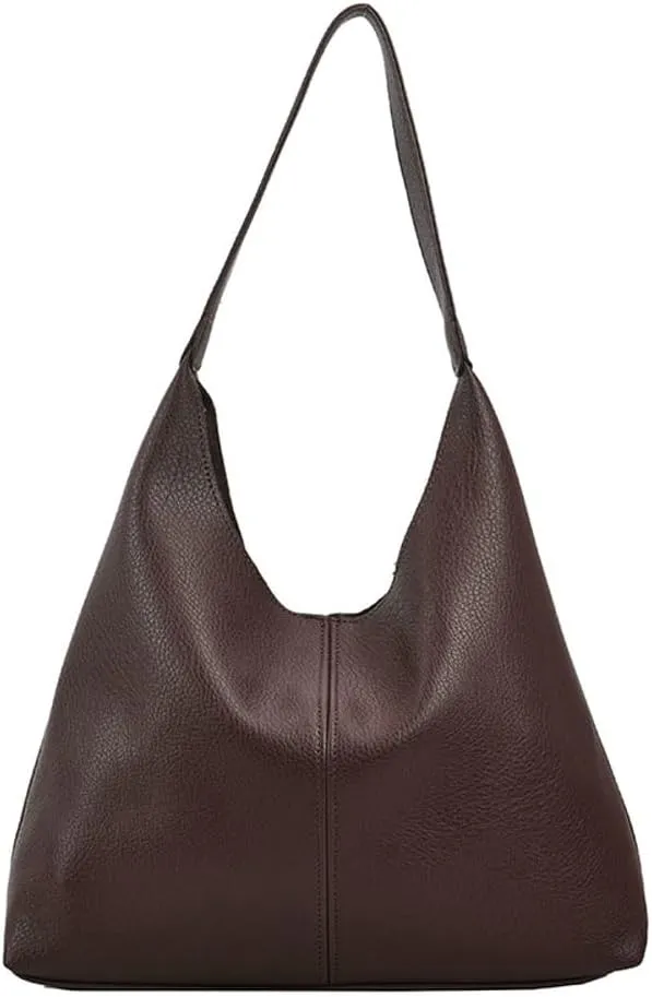Shoulder Purse for Women Vegan Leather Large Tote Handbags Hobo Purses Top-handle Bags