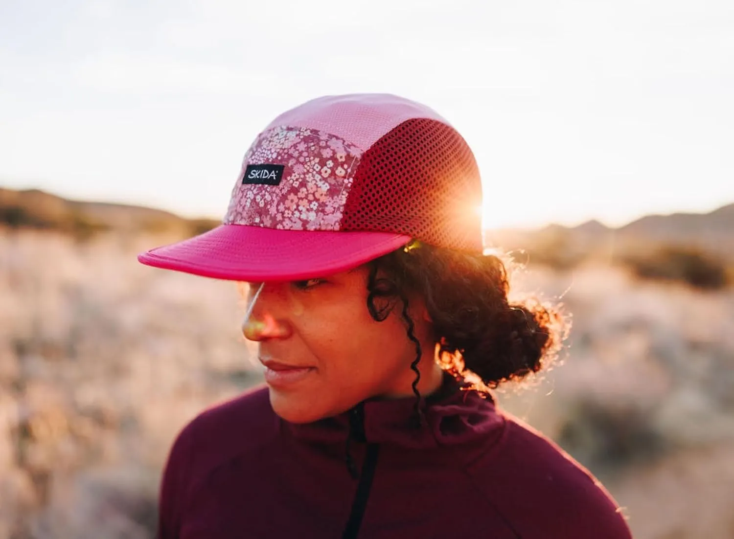 Skida Lightweight Run Cap UPF 50  Moisture-Wicking Snug Fit Crushable Packable Ideal for Running Golf Tennis Pickleball