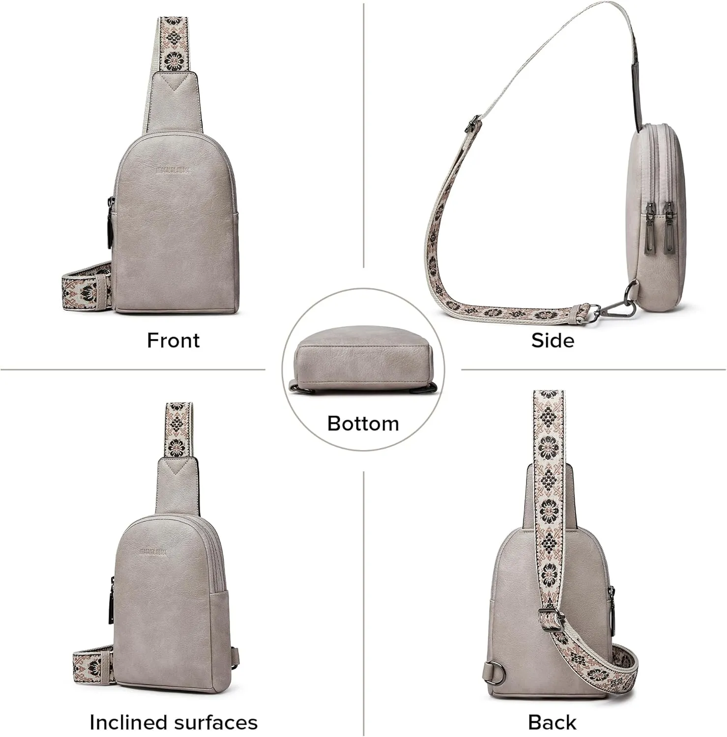 Sling Bag for Women - Crossbody & Fanny Pack for Shopping Travel