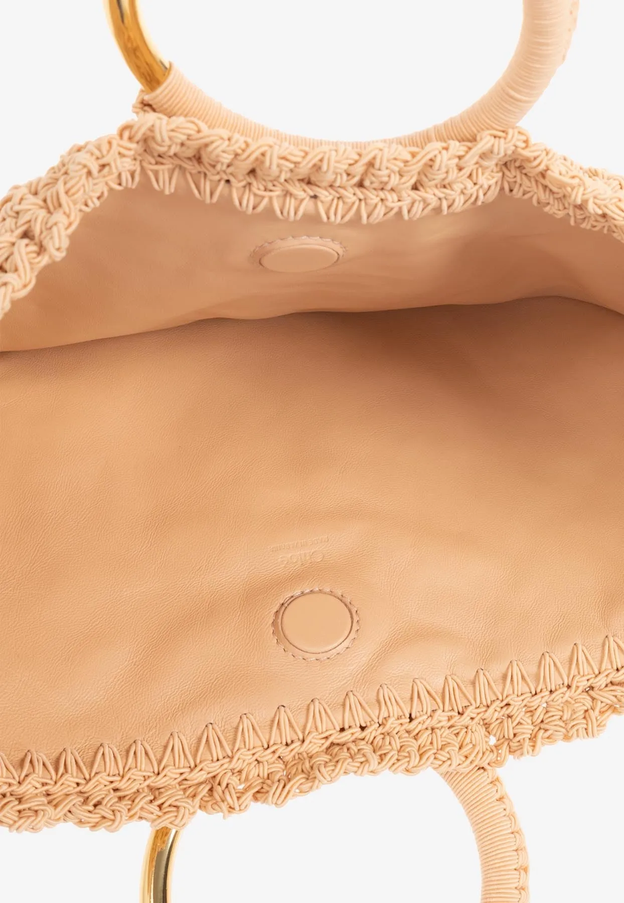 Small Bracelet Paravent Crochet Top Handle Bag