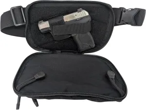 SMALL - DTOM Concealed Carry Fanny Pack Cordura NYLON -Black
