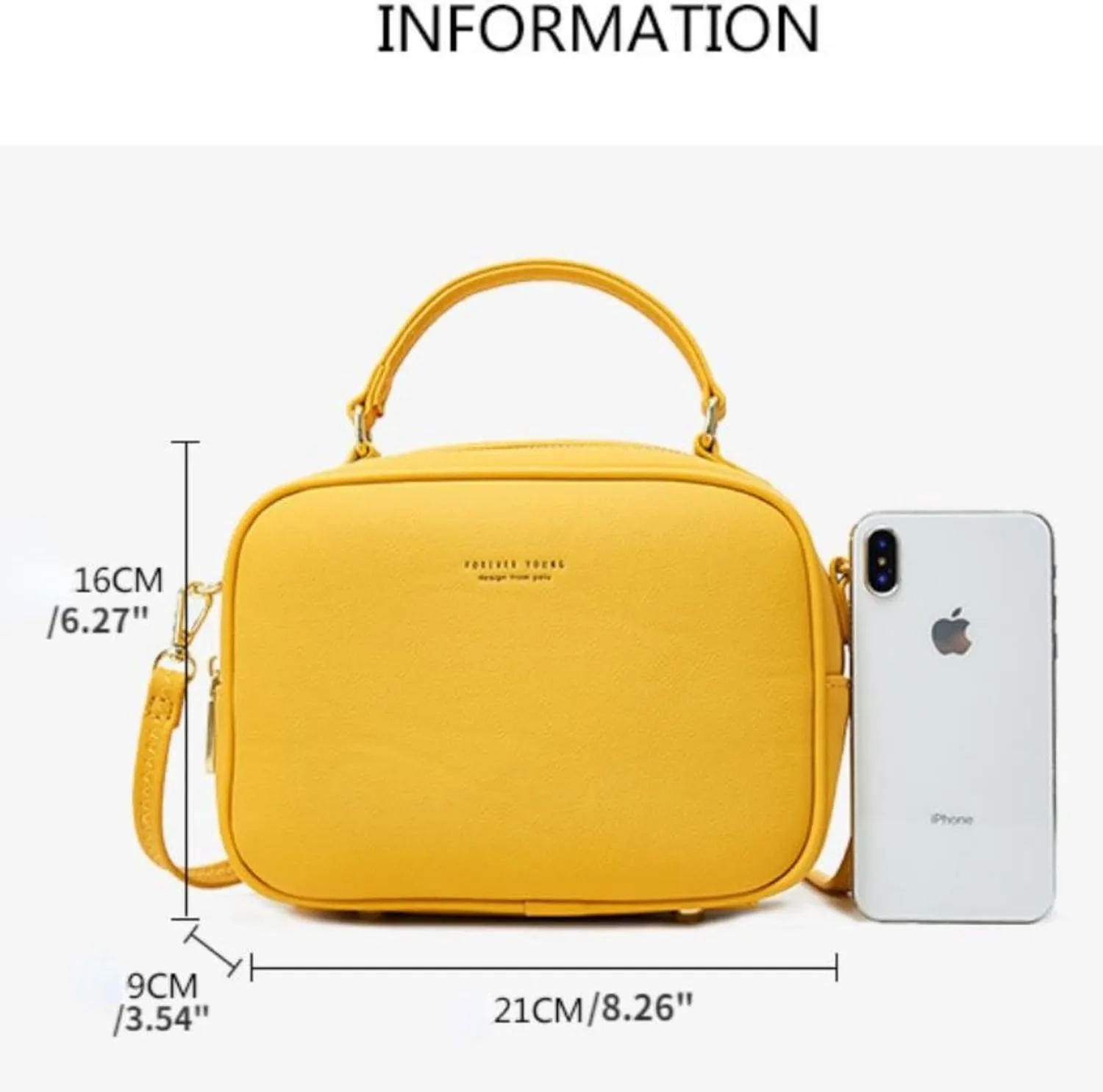 Small Top Handle Satchel Crossbody Bags for Women Cute Purses Vegan Leather Handbags Messenger Waterproof Candy Color Purse