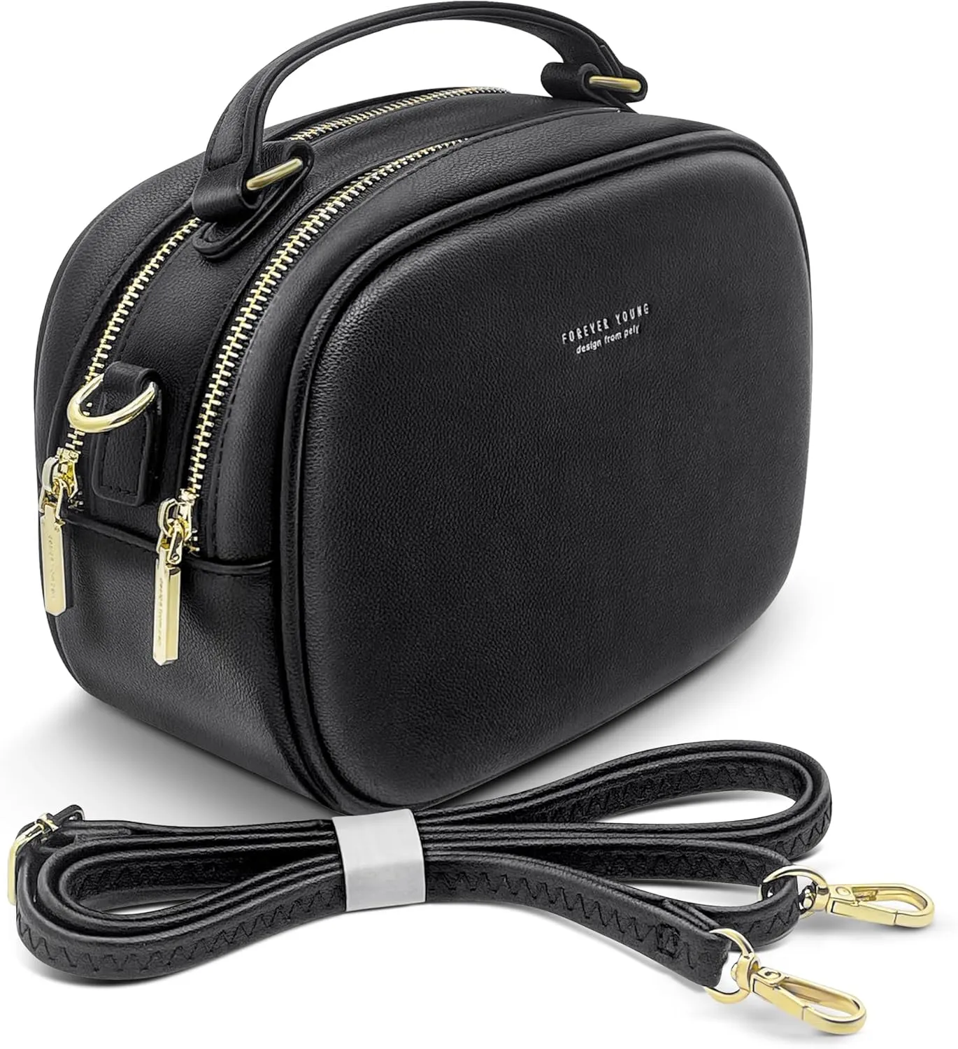 Small Top Handle Satchel Crossbody Bags for Women Cute Purses Vegan Leather Handbags Messenger Waterproof Candy Color Purse