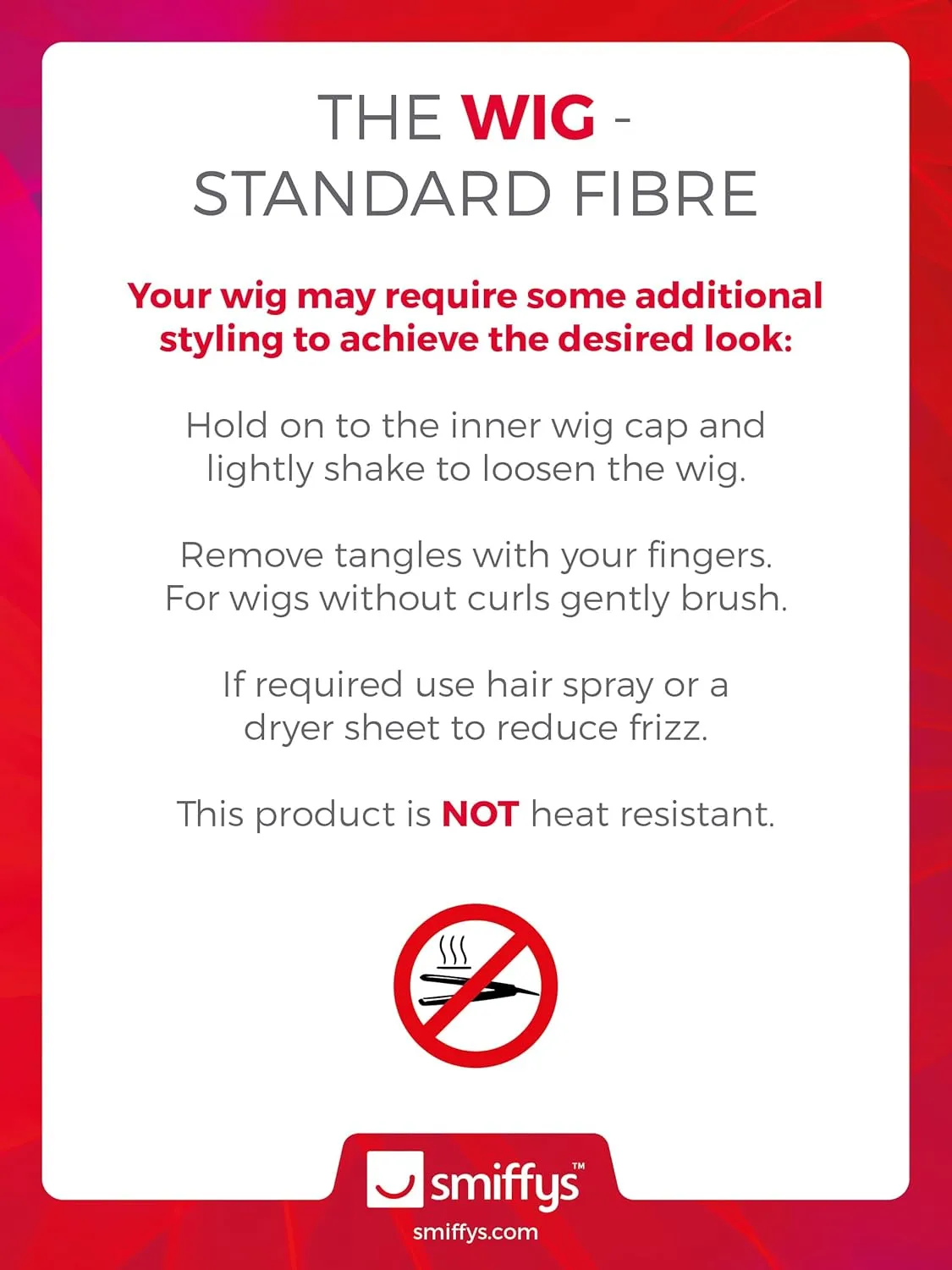 Smiffy's Partyrama Wig