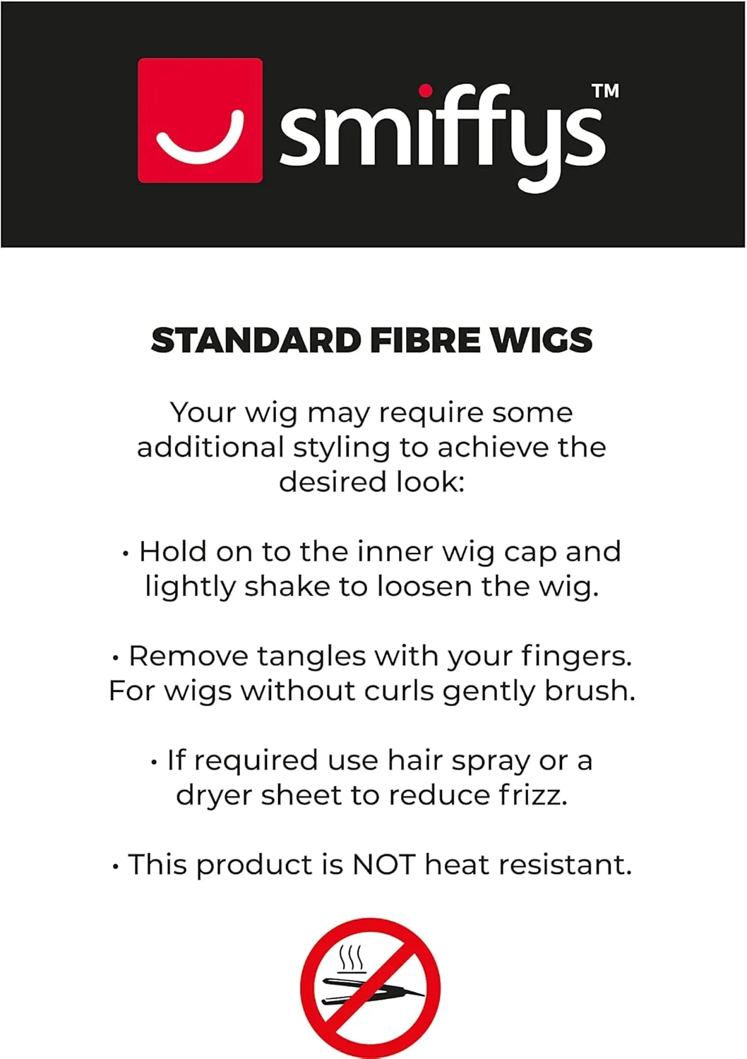 Smiffy's Partyrama Wig