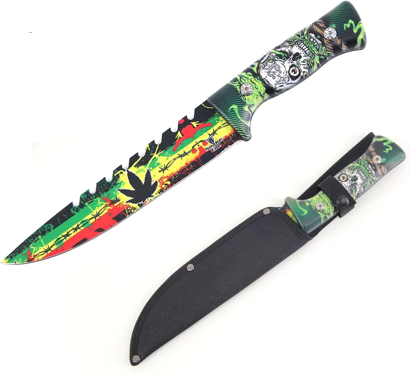 Snake Eye Tactical 13 Inches Full Tang EDC-Hunting, Outdoor Camping Knife 1865-7