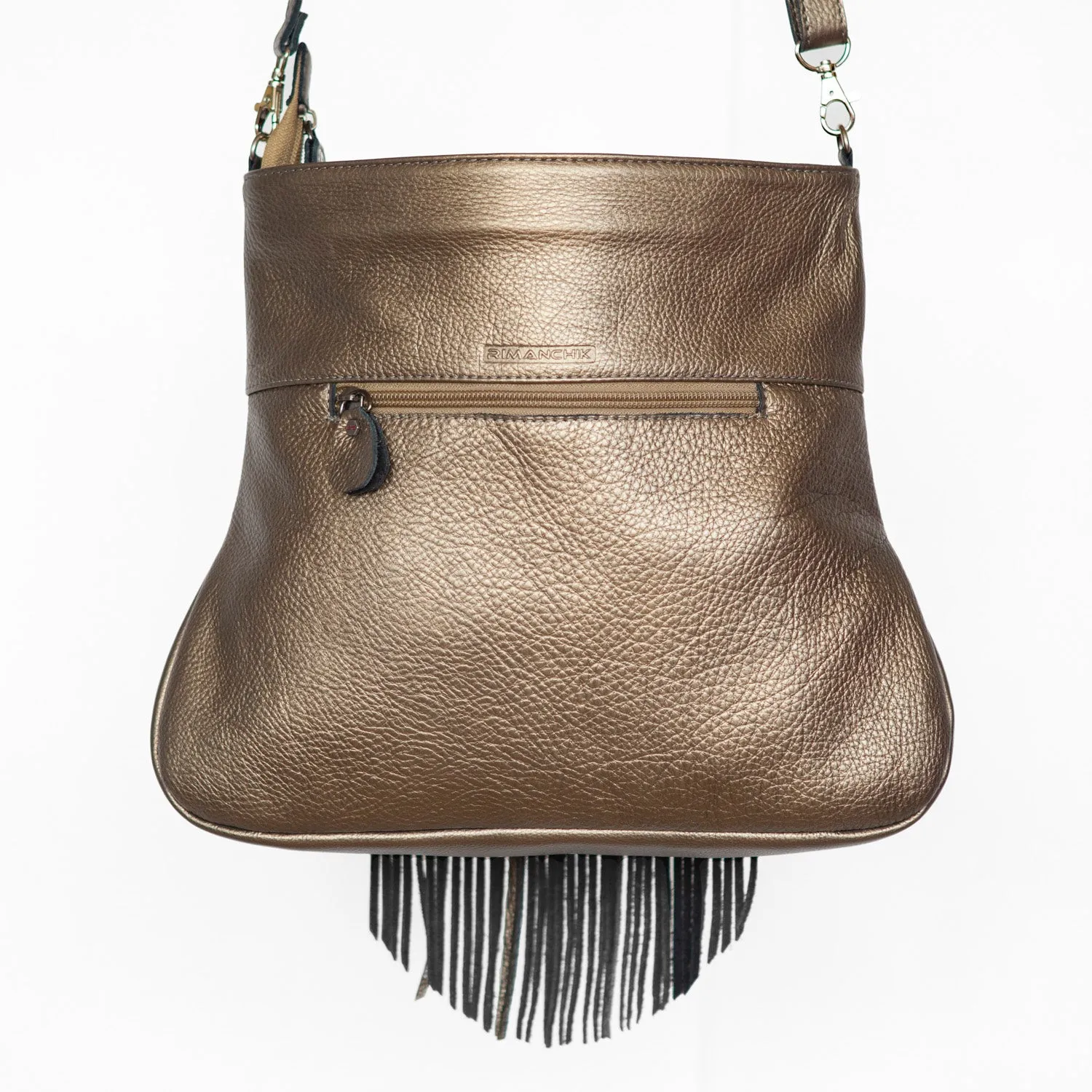 SOLEIL Bag – Metallic Bronze