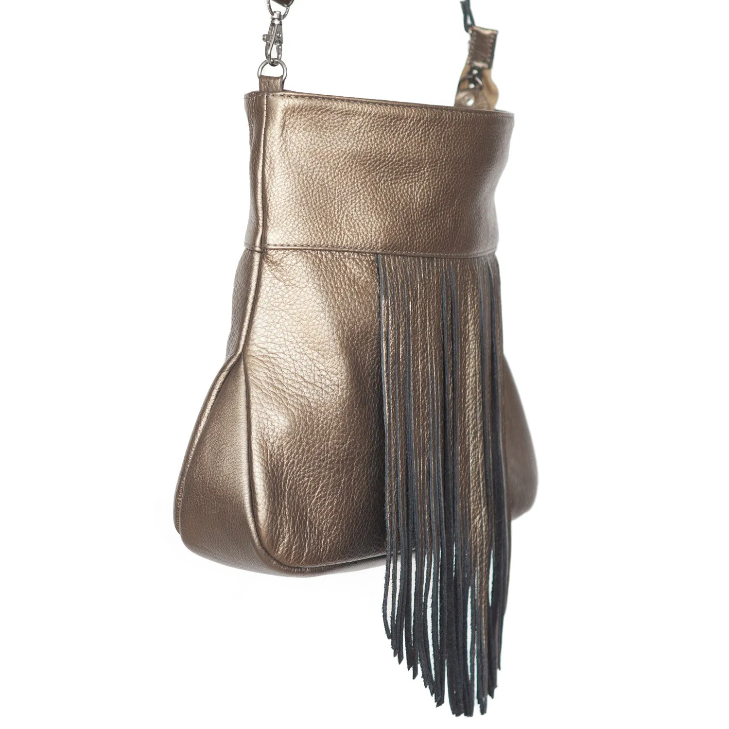 SOLEIL Bag – Metallic Bronze