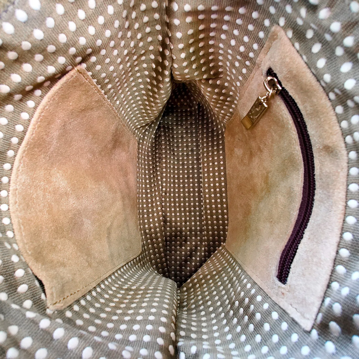 SOLEIL Bag – Metallic Bronze