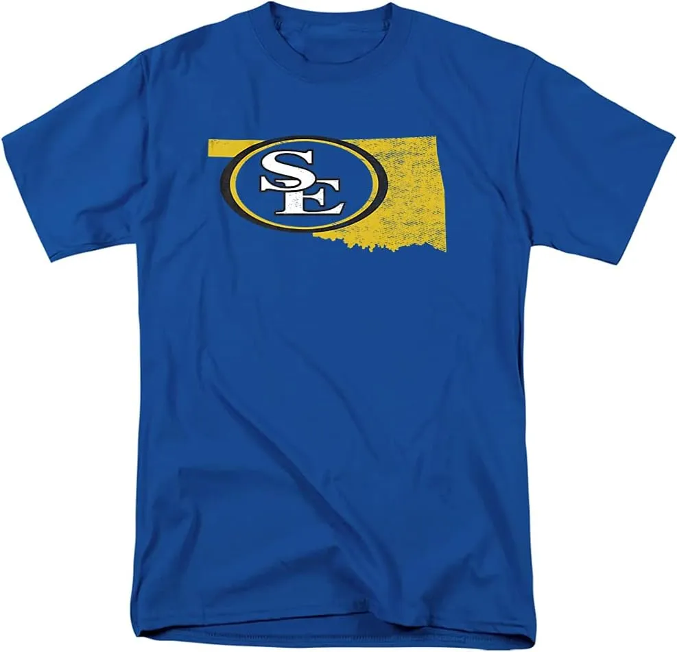 Southeastern Oklahoma State University Official State Shape Unisex Adult T Shirt
