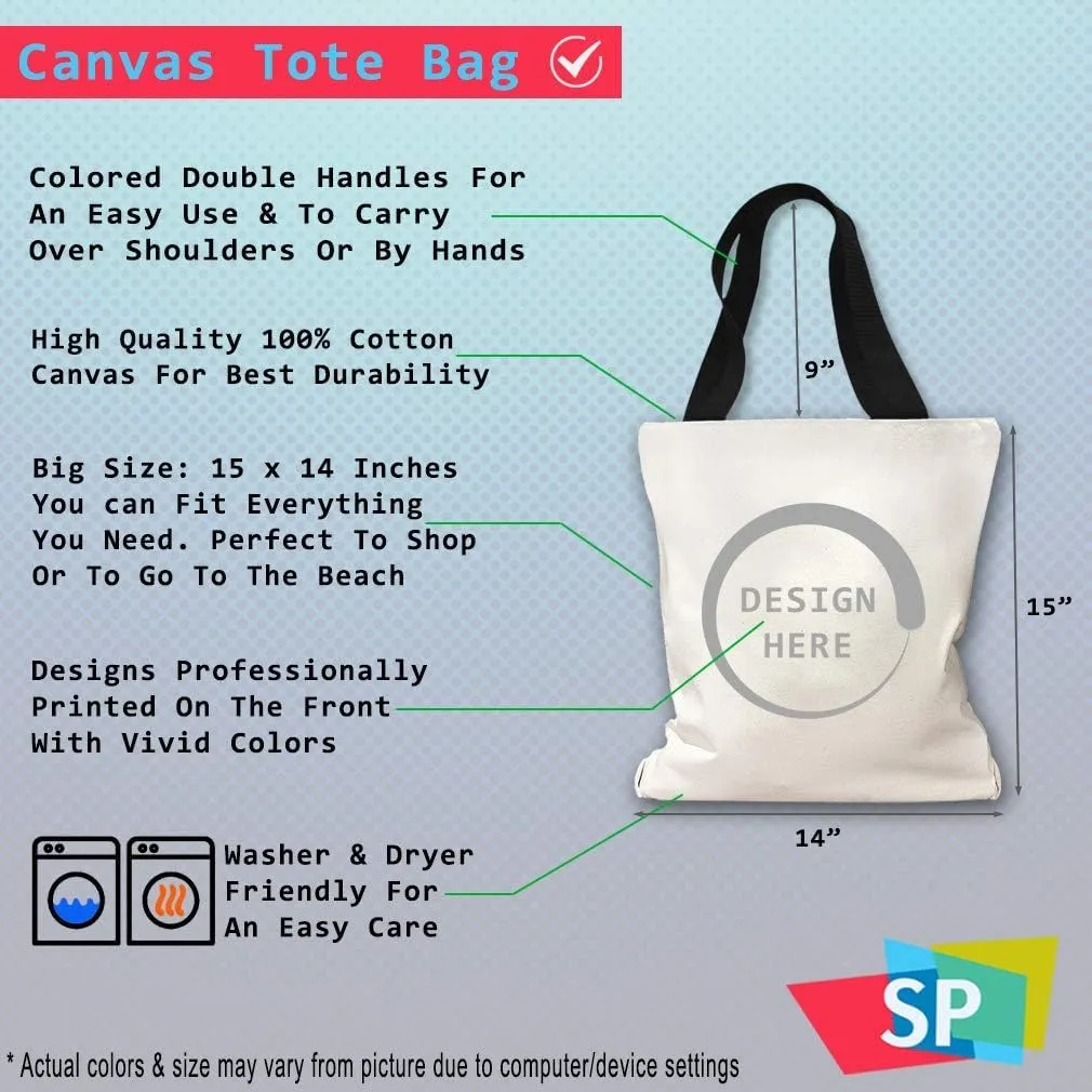 Speedy Pros Canvas Tote Bag for Women Human Organ Transplant Handle with Care Funny Humor Beach Bags for Women