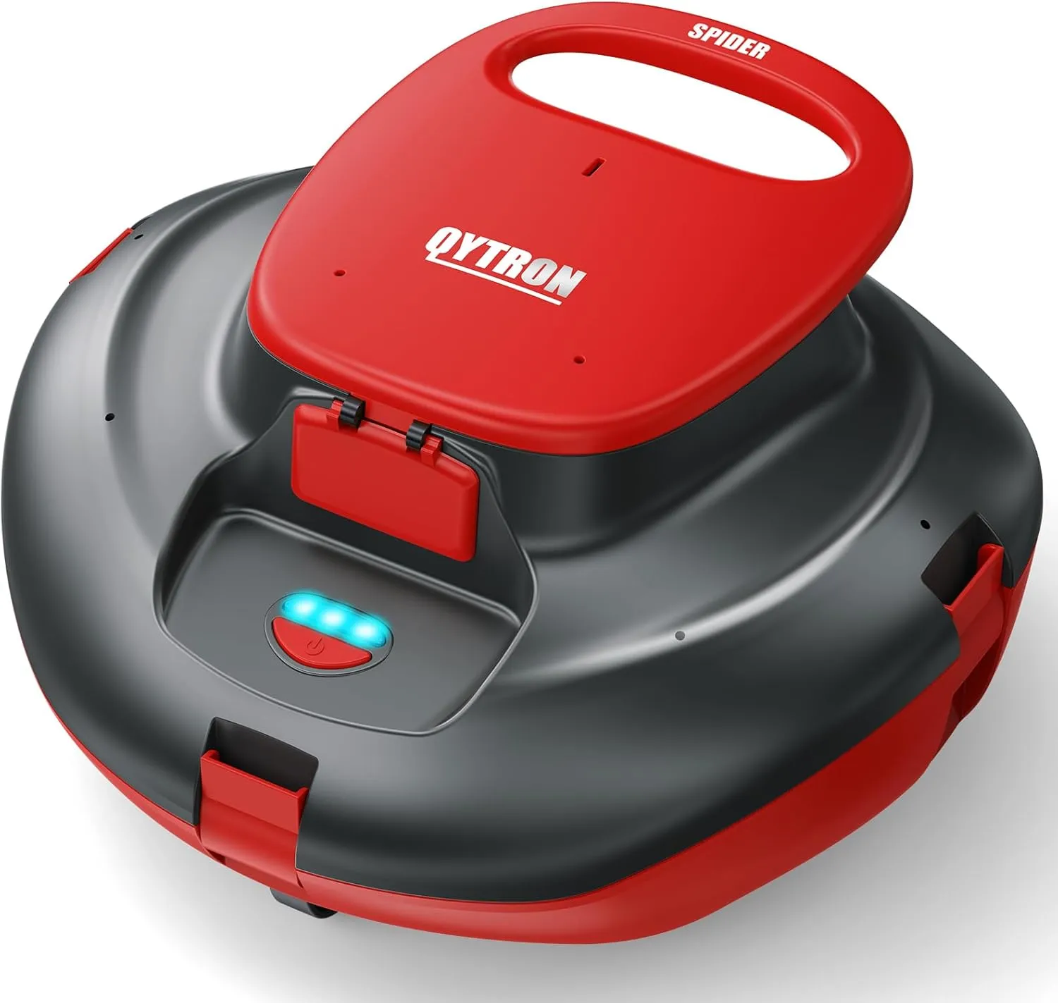 Spider Cordless Robotic Pool Cleaner, Automatic Pool Vacuum with Dual Motors, 90 Min Runtime, Self-Parking, Robot Pool Vacuum for 861 Sq Ft Coverage Above Ground Pool