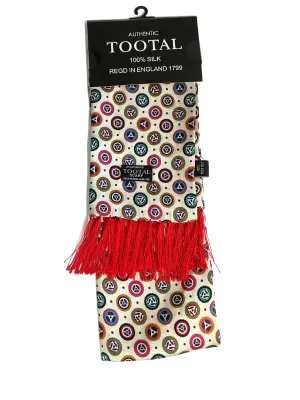 SPIDER DESIGN SILK SCARF