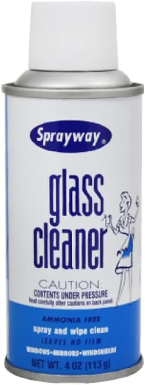 Sprayway Glass Cleaner 4OZ (6 Packs)