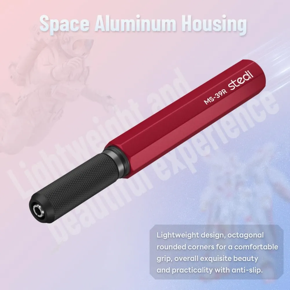 stedi Model Scriber Chisel,Tungsten steel Blades 0.1mm,for Modeling Hobby,RG Scale Model,Gundam Model Kit,for Scribing line, Engraved,Panel line,Resin,Red