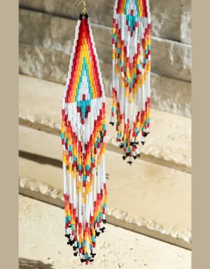 ‘Stormi’ Seed Bead Fringe Dangles