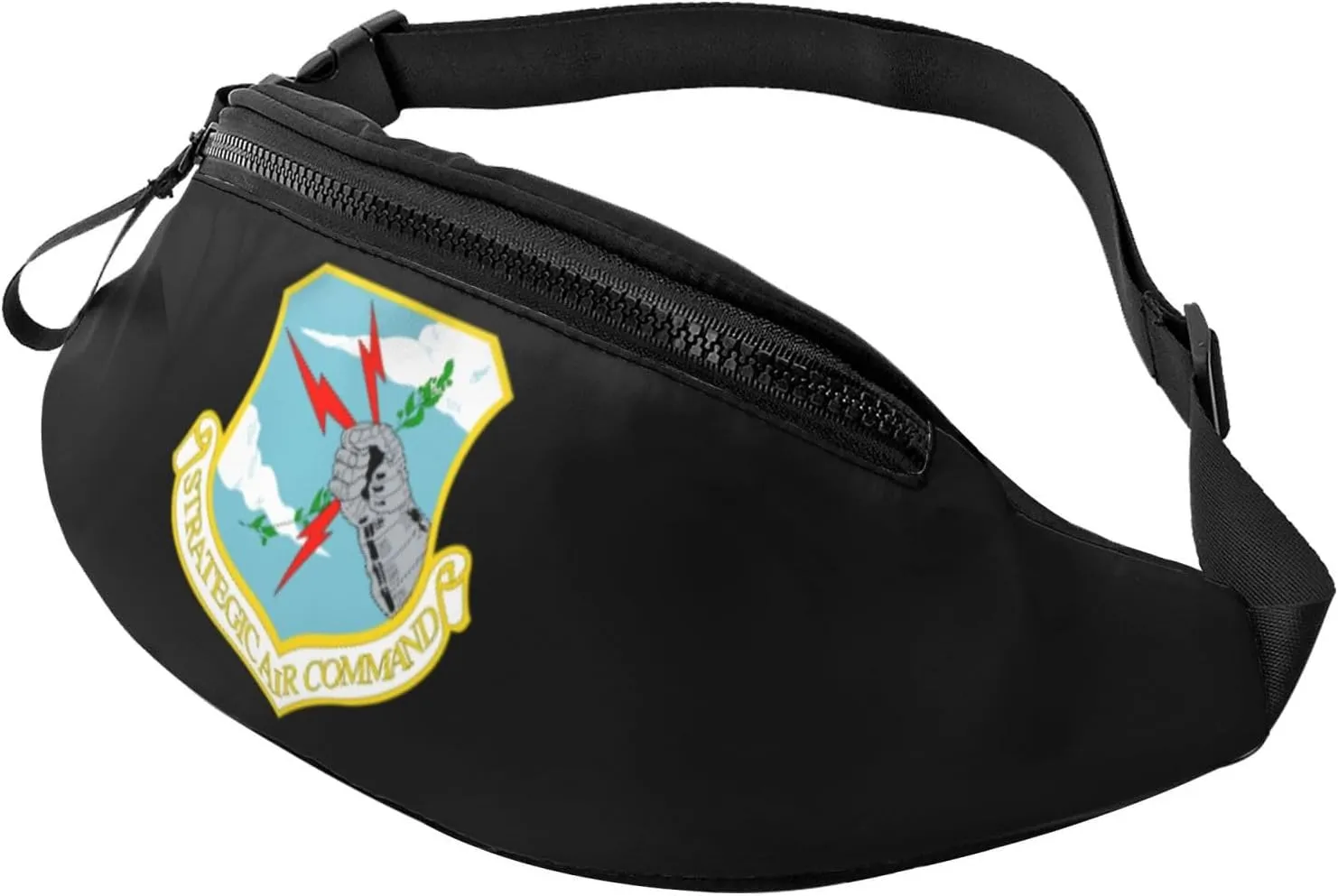 Strategic Air Command Men's and women's fanny packs, teen fashion fanny packs for travel, running, hiking