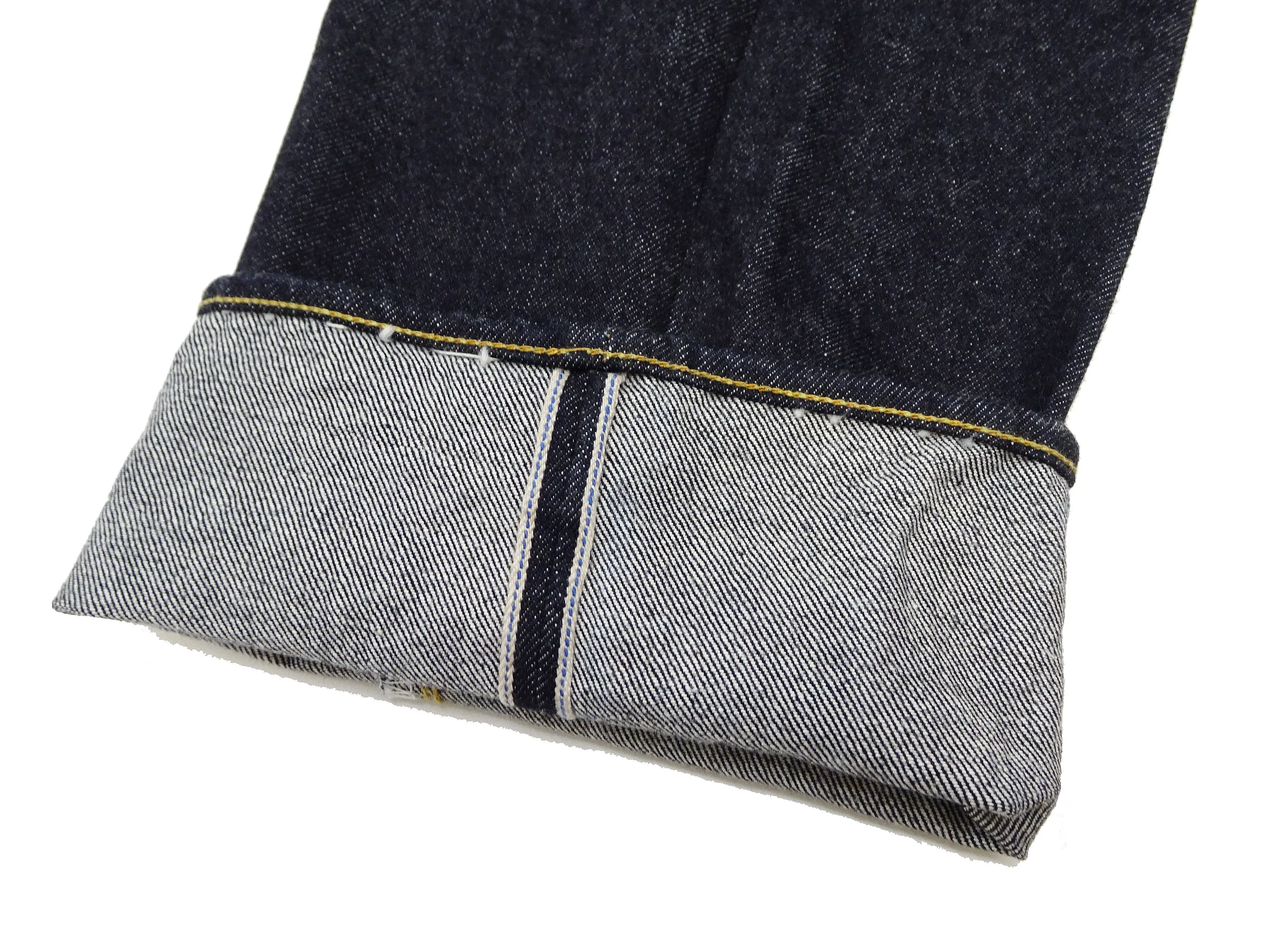 Studio D'artisan Jeans Men's Regular Straight Fit Button-Fly 15oz. Jpanese Selvedge Denim Jean Pants SDA SD-101 One-Wash