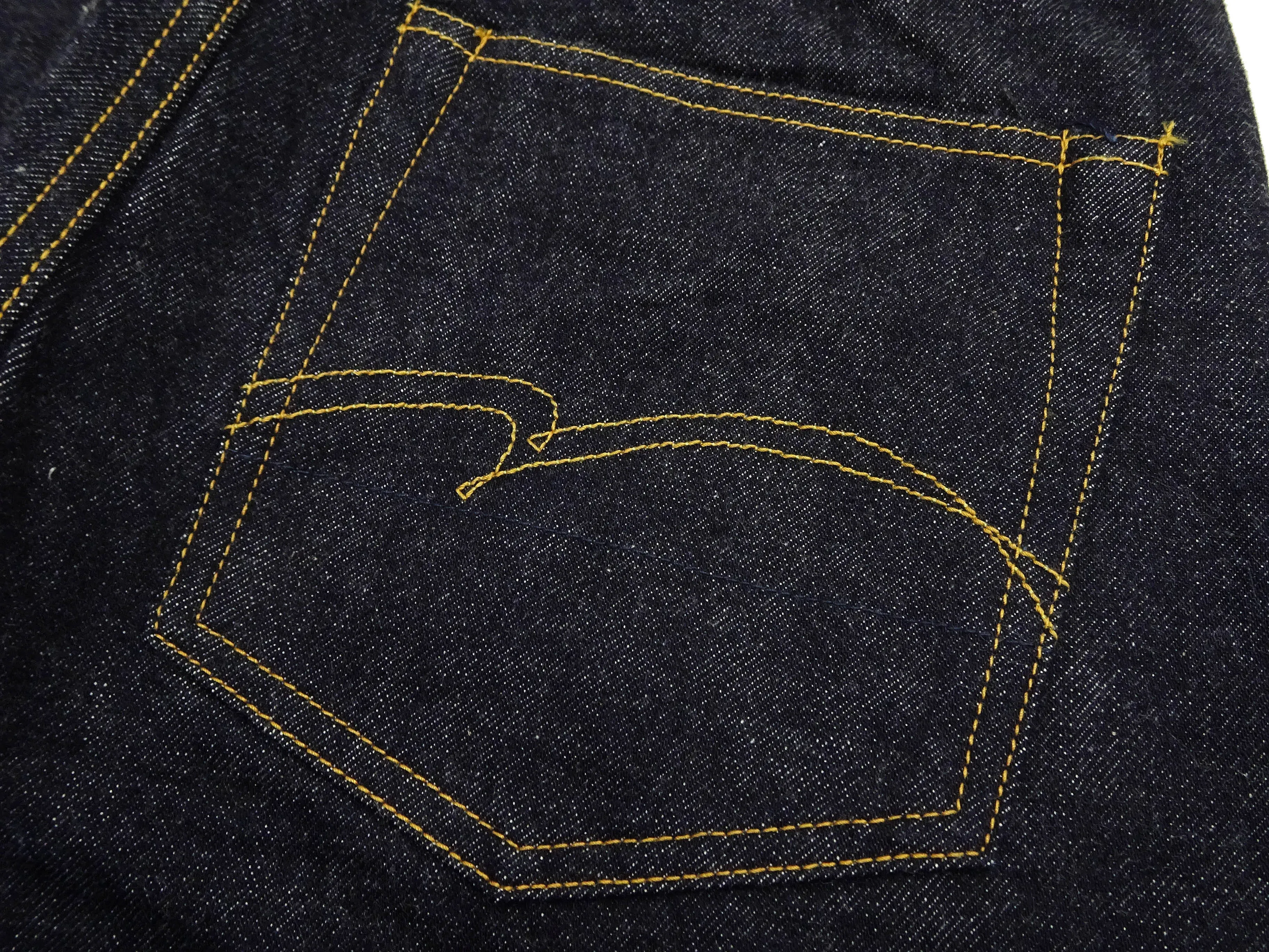 Studio D'artisan Jeans Men's Regular Straight Fit Button-Fly 15oz. Jpanese Selvedge Denim Jean Pants SDA SD-101 One-Wash