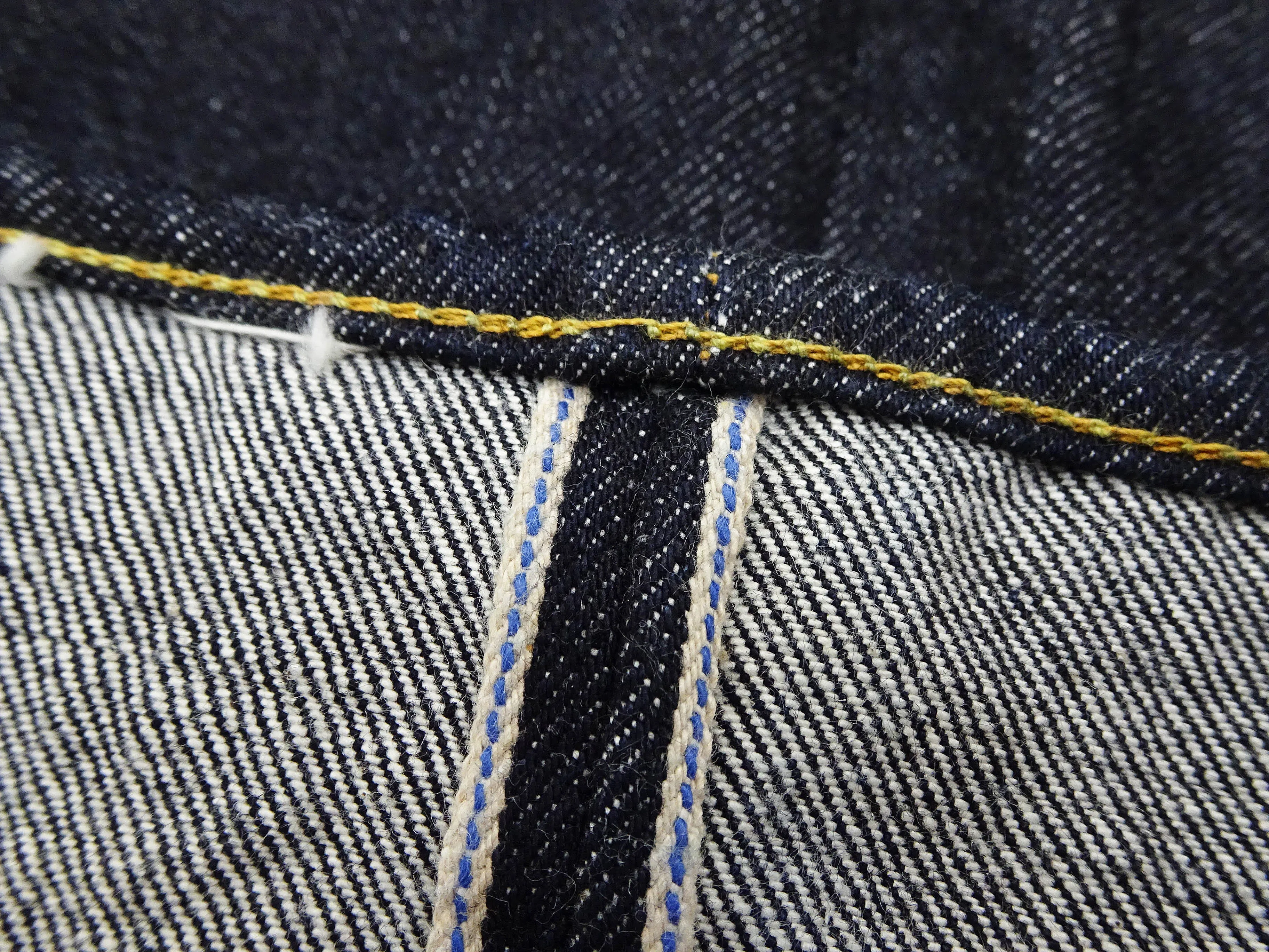Studio D'artisan Jeans Men's Regular Straight Fit Button-Fly 15oz. Jpanese Selvedge Denim Jean Pants SDA SD-101 One-Wash