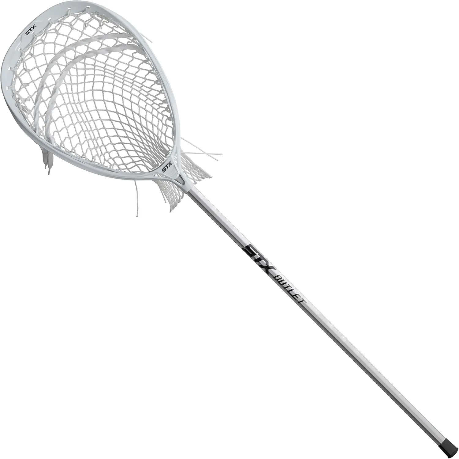 STX Eclipse 3 Complete Lacrosse Goalie Stick, White