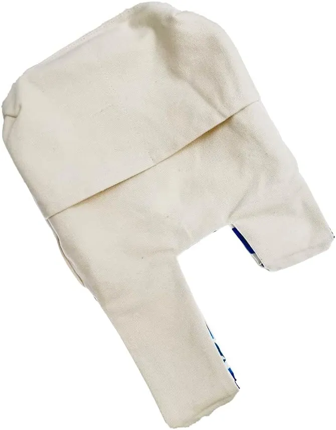 Stylish Cotton Japanese Pattern Wrist Bag Sleeve Knot Pouch Portable Canvas Tote Purse for Female, Women