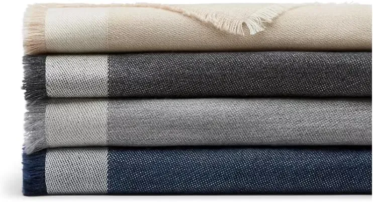 Suri Alpaca Eyelash-Fringe Throw Blanket