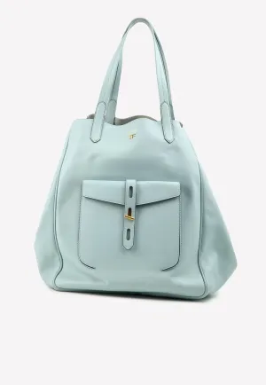 T-Twist Hollywood Leather Tote Bag