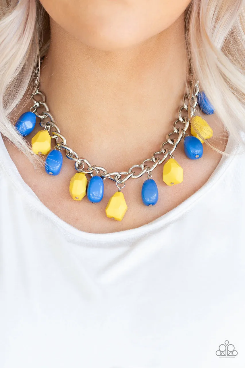 Take the COLOR Wheel! Multi Paparazzi Necklace