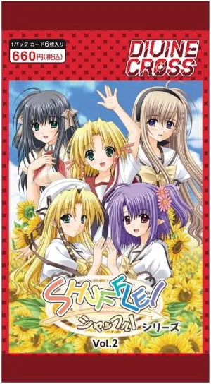 Tea Zee (TCG) Shuffle! Series Vol. 2 Divine Cross 6 Card Pack