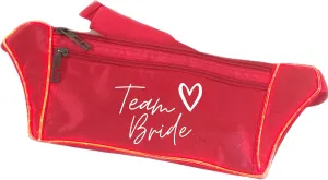 Team Bride <3 Light Up Fanny Pack (Red)
