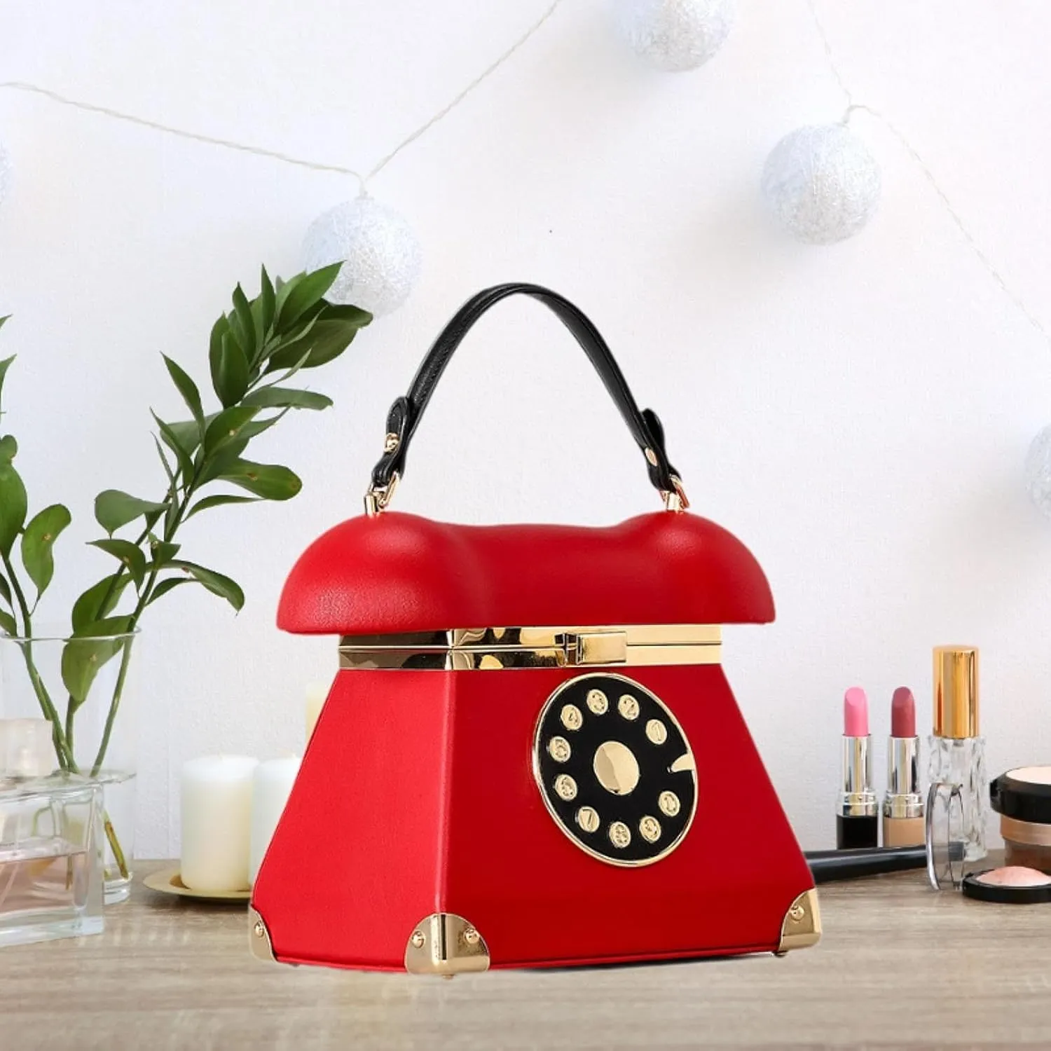 Telephone Crossbody Bag Shoulder Bag for Women Handle Bag Top Handle Satchel