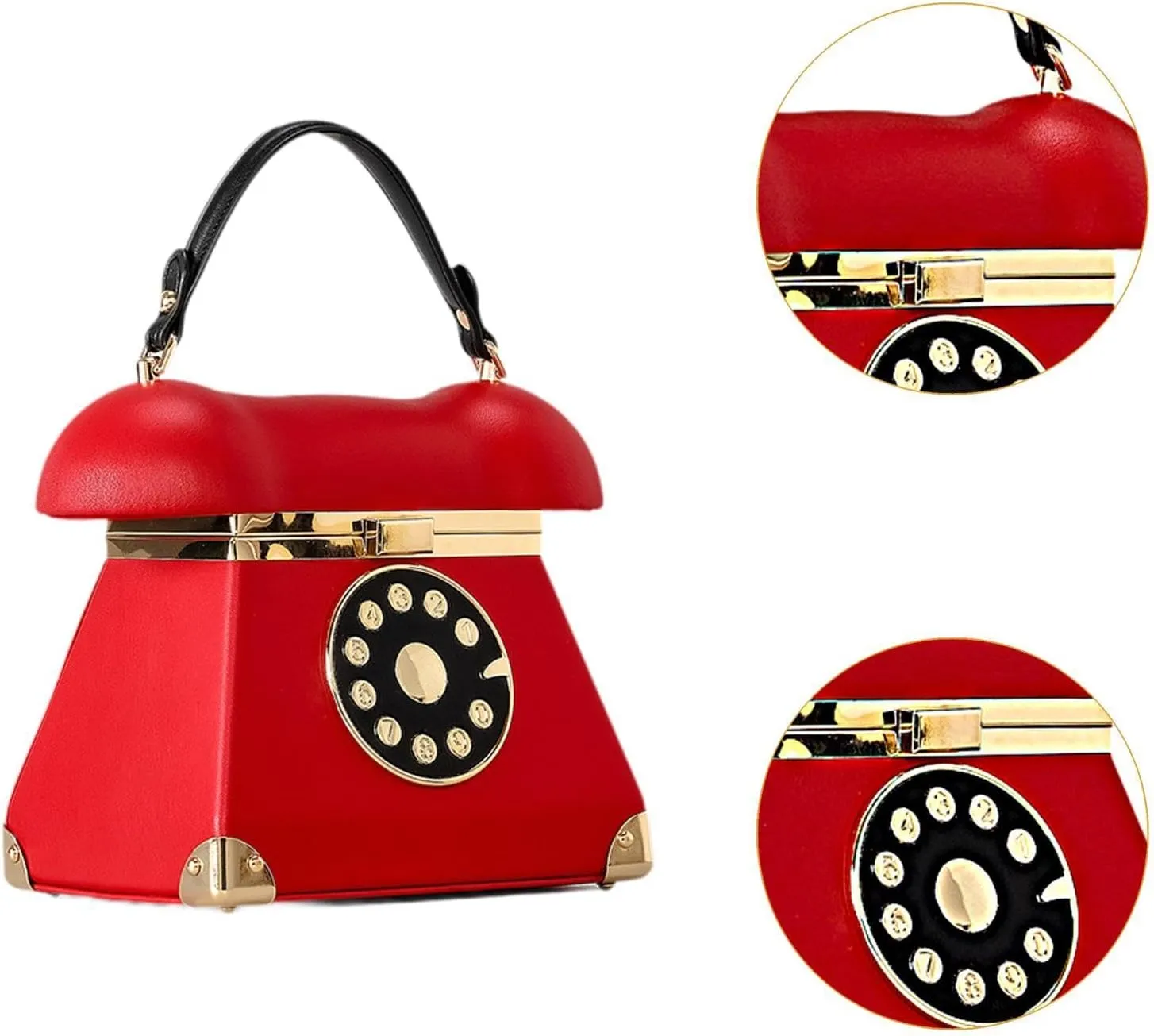 Telephone Crossbody Bag Shoulder Bag for Women Handle Bag Top Handle Satchel