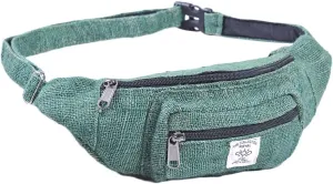 The Collection Royal Himalayan Hemp Fanny Pack, Eco-friendly, Fanny Packs Boho, Hippie Fanny Pack, Waist Belt, Travel Utility Belt