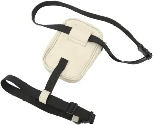 Thigh Harness Leg Bag, Fanny Pack Large Capacity Women PU Leather Leg Purse Outdoor Wallet (Beige) Leg Fanny Pack For Women